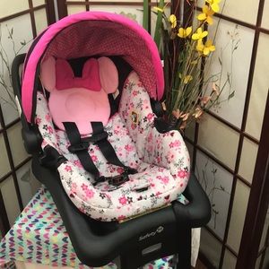 disney minnie mouse infant car seat
